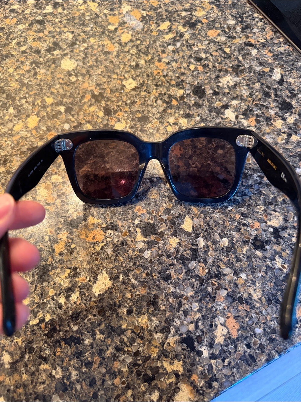 Celine Sunglasses with Stud Accents - Picture 4 of 4